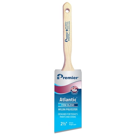 Atlantic Premier Atlantic 2-1/2 in. Firm Angle Paint Brush 17332